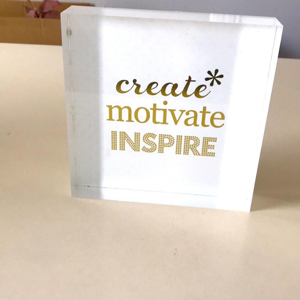 Erin Condren Acrylic Block